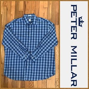 EUC | Peter Millar Plaid Button Down